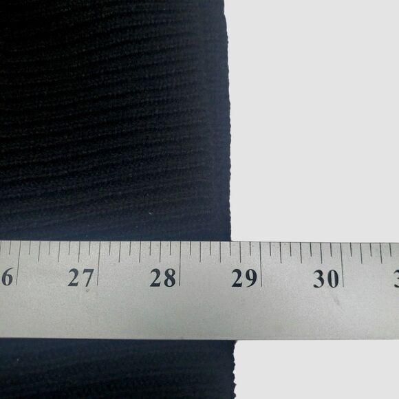 Cato Knit Sweater Womens Plus 22/24W Square Neck Black Pink Floral Long Sleeve - Picture 8 of 9